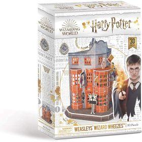62pcs Games 3D Puzzle Harry Potter Weasleys Wizard Wheezes Univ 